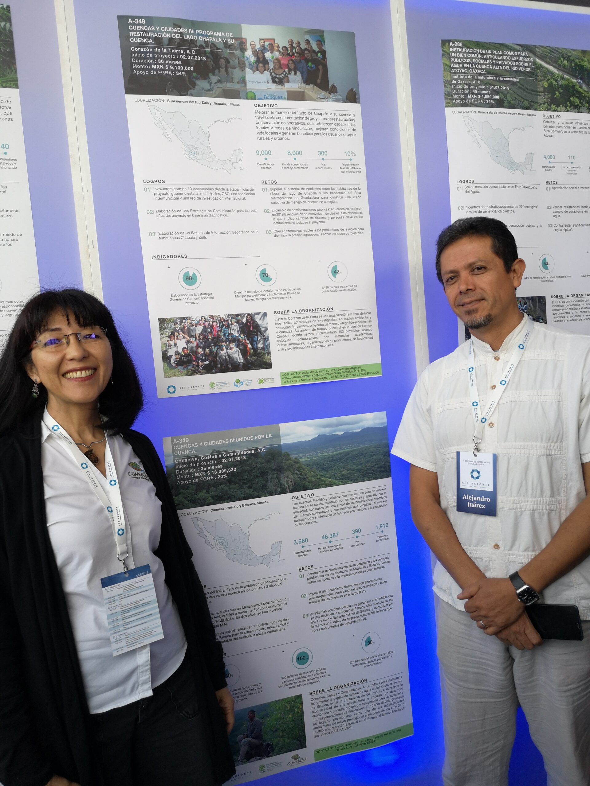 Inspírate con ponentes expertos en temas de agua